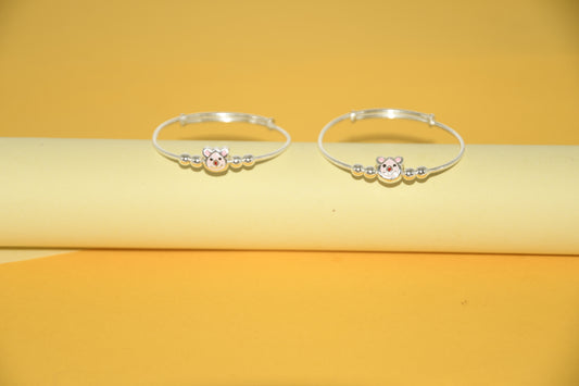 92.5 Silver Teddy Kadas (Pair of 2)