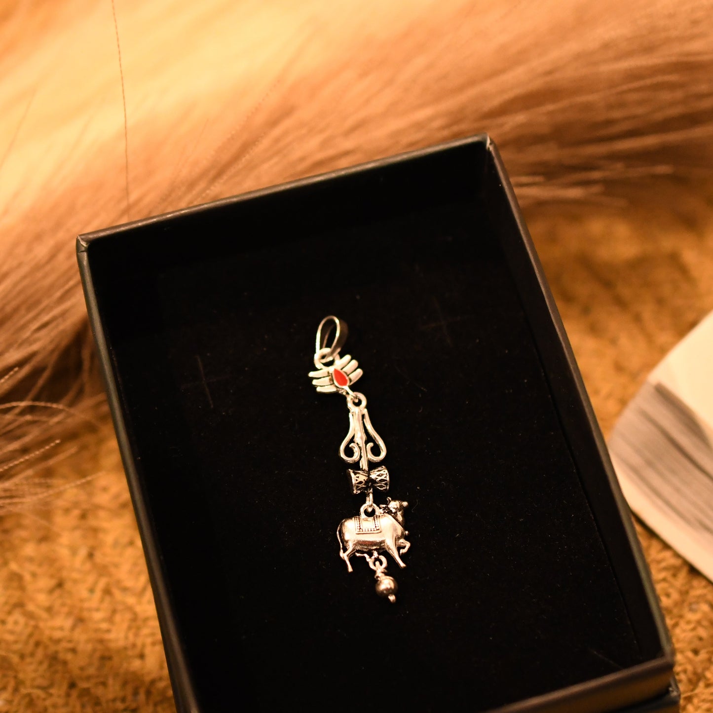 92.5 Silver SSMB29 Pendant (Size: 5.5 cm)