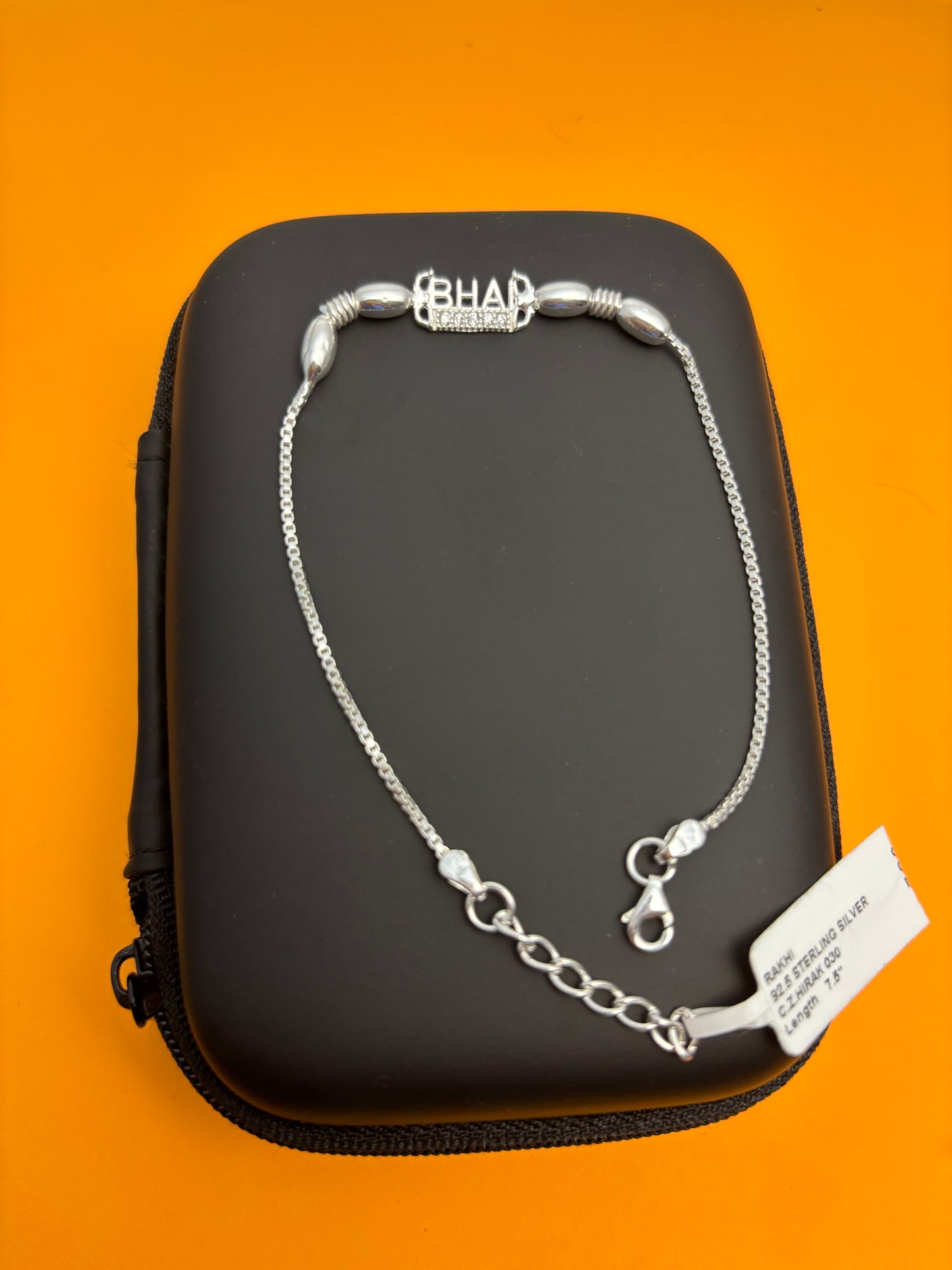 92.5 Silver BHAI Bracelet