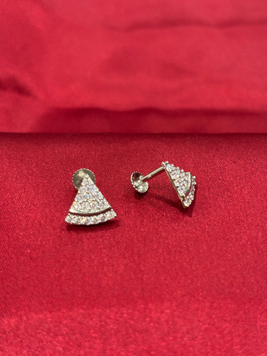 92.5 Silver small size earrings model 5
