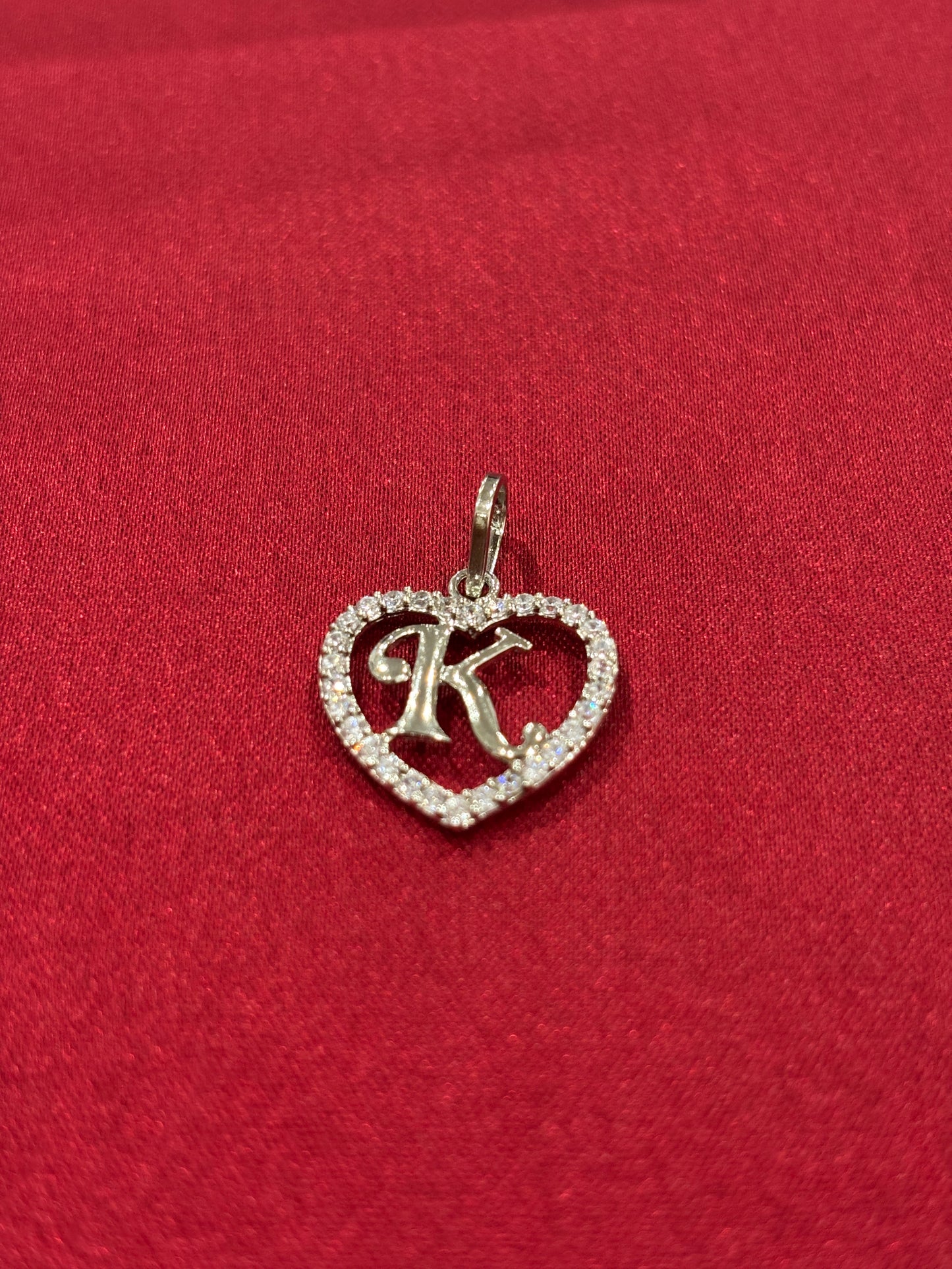92.5 Silver Alphabet 'K' pendant