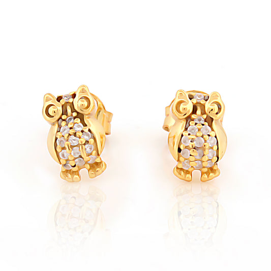 Owl Stud Earrings