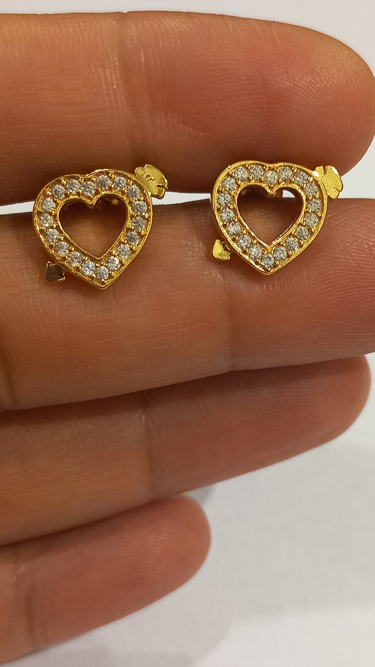 92.5 Silver Open Heart