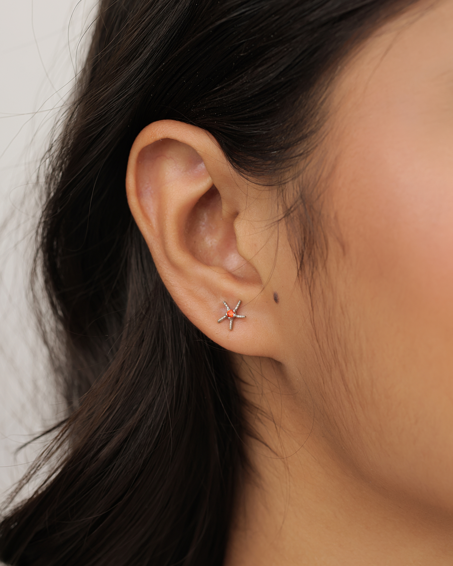 Starfish Stud 92.5 Silver Earrings