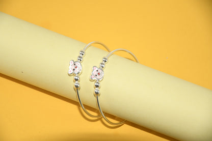 92.5 Silver Teddy Kadas (Pair of 2)