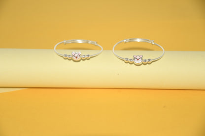 92.5 Silver Teddy Kadas (Pair of 2)