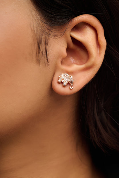 Elephant Stud Earrings