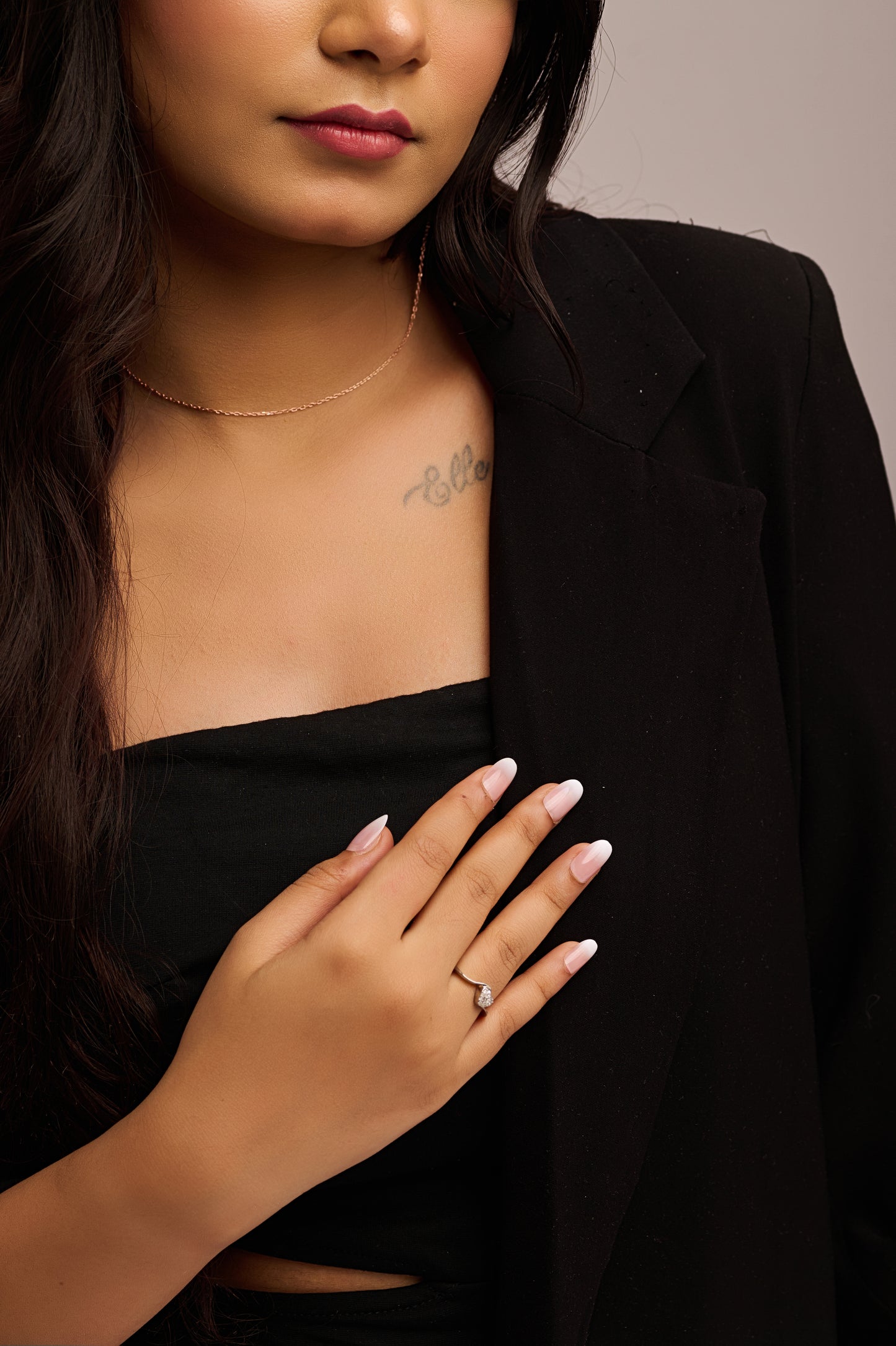 92.5 Silver Heart Shaped Promise Ring