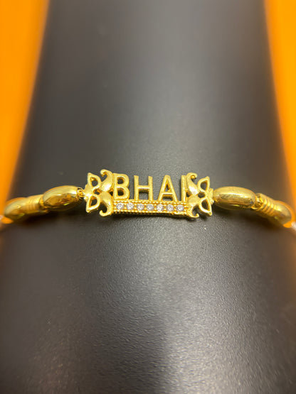 92.5 Silver 'Bhai' Bracelet