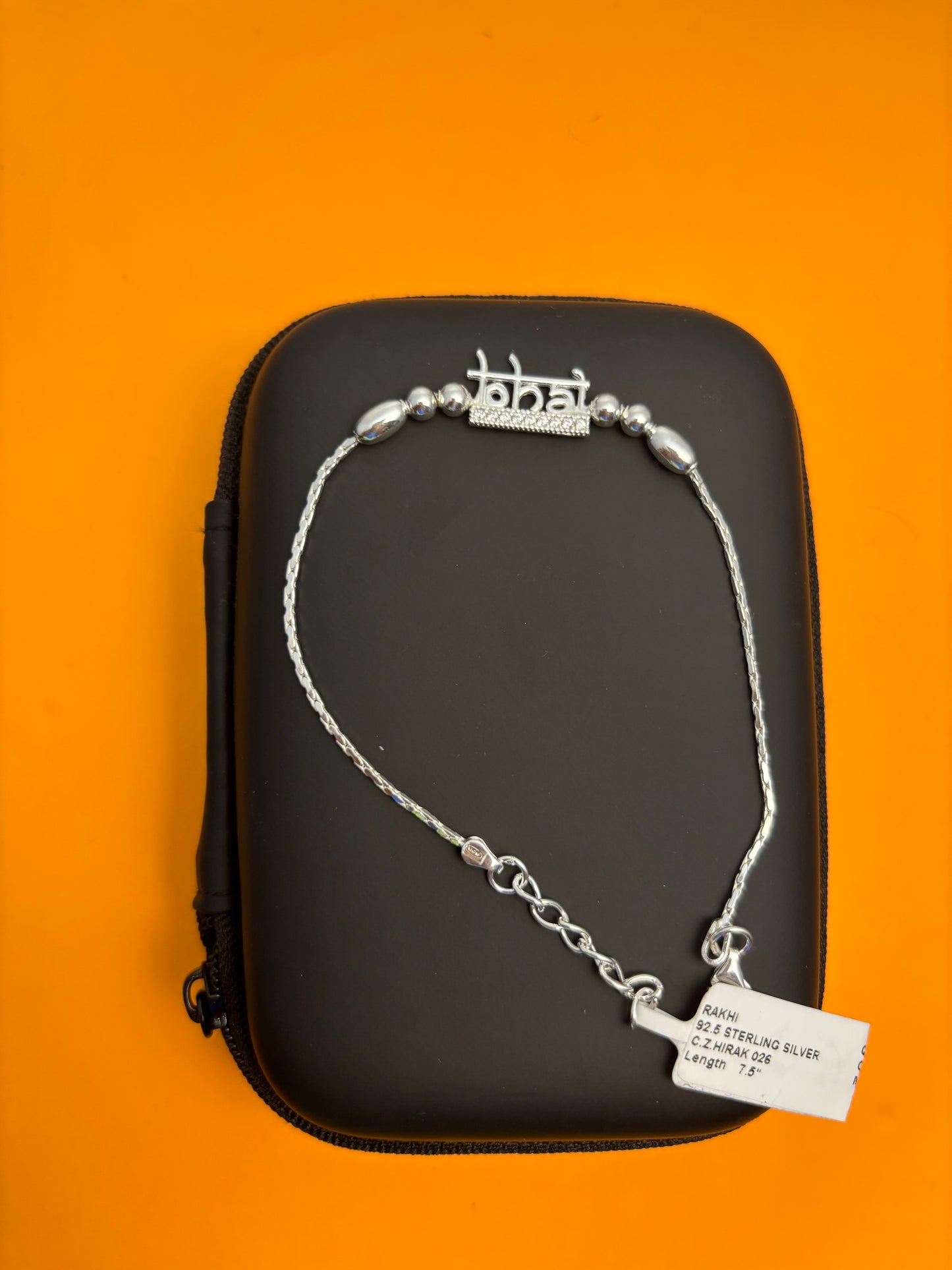 92.5 Silver Bhai Classic Bracelet