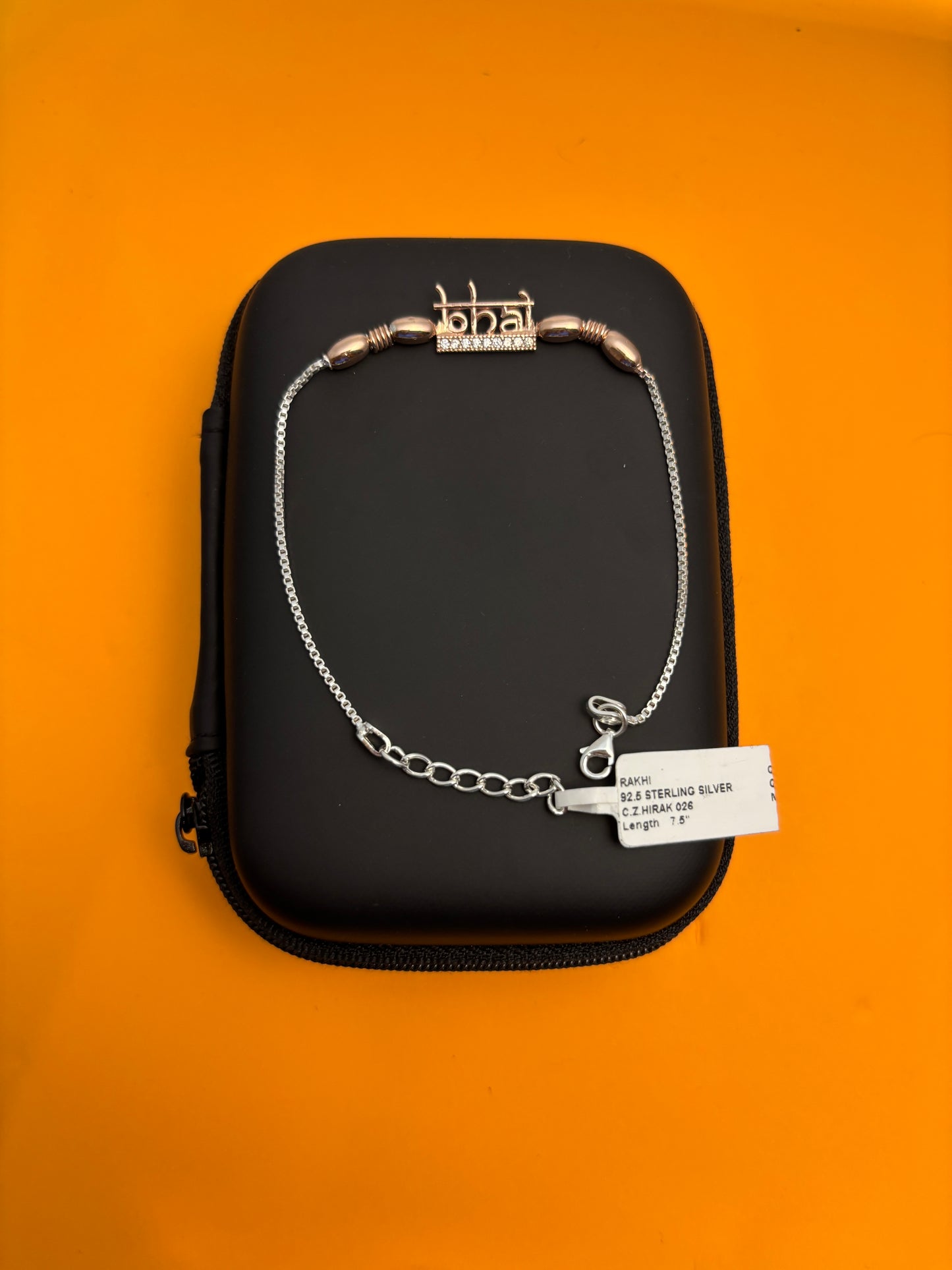 92.5 Silver Bhai Classic Bracelet