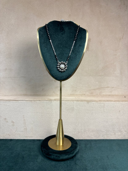 92.5 Silver Pearl Sun Mangalsutra