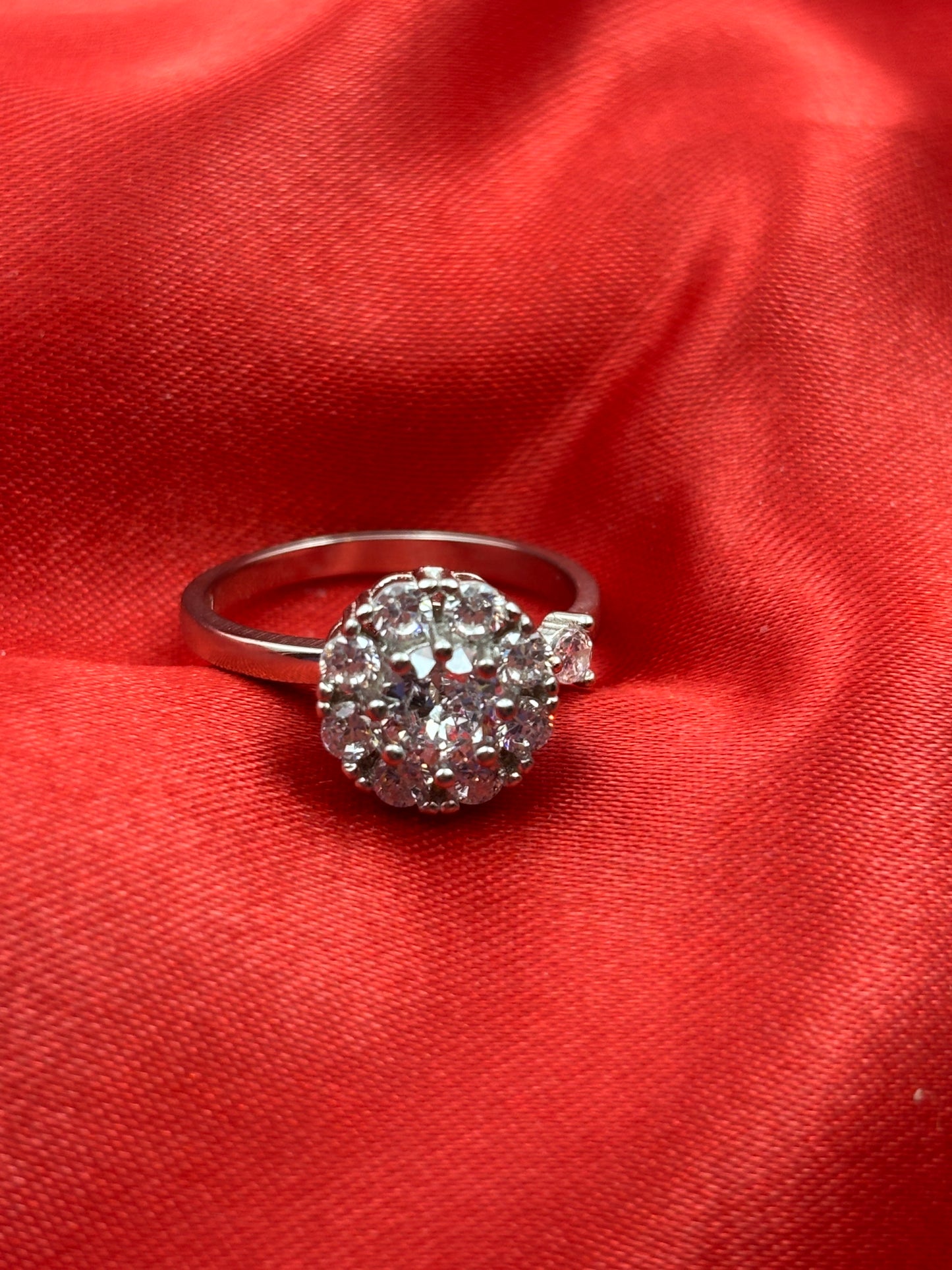 92.5 Silver Fidget Spinner Ring