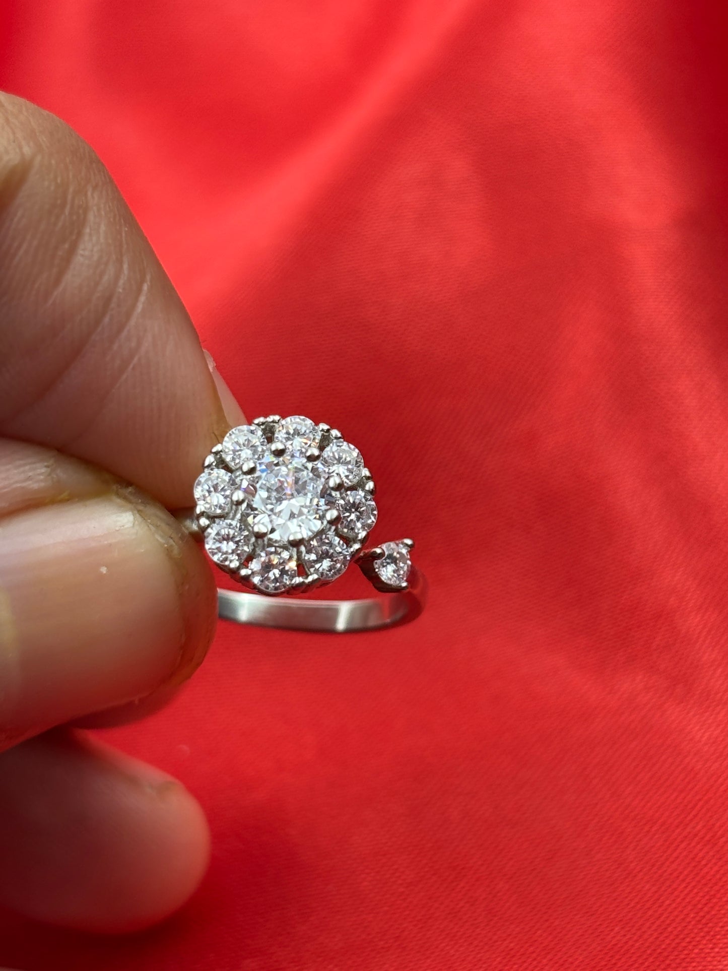 92.5 Silver Fidget Spinner Ring