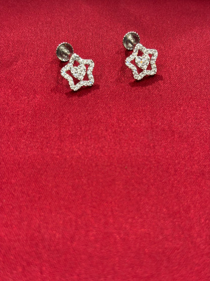 92.5 Silver small size earrings model 1
