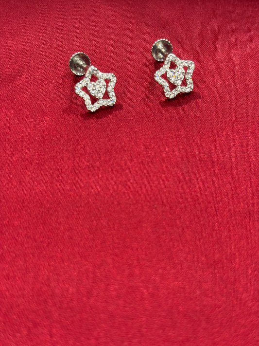 92.5 Silver small size earrings model 1