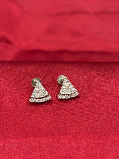 92.5 Silver small size earrings model 5