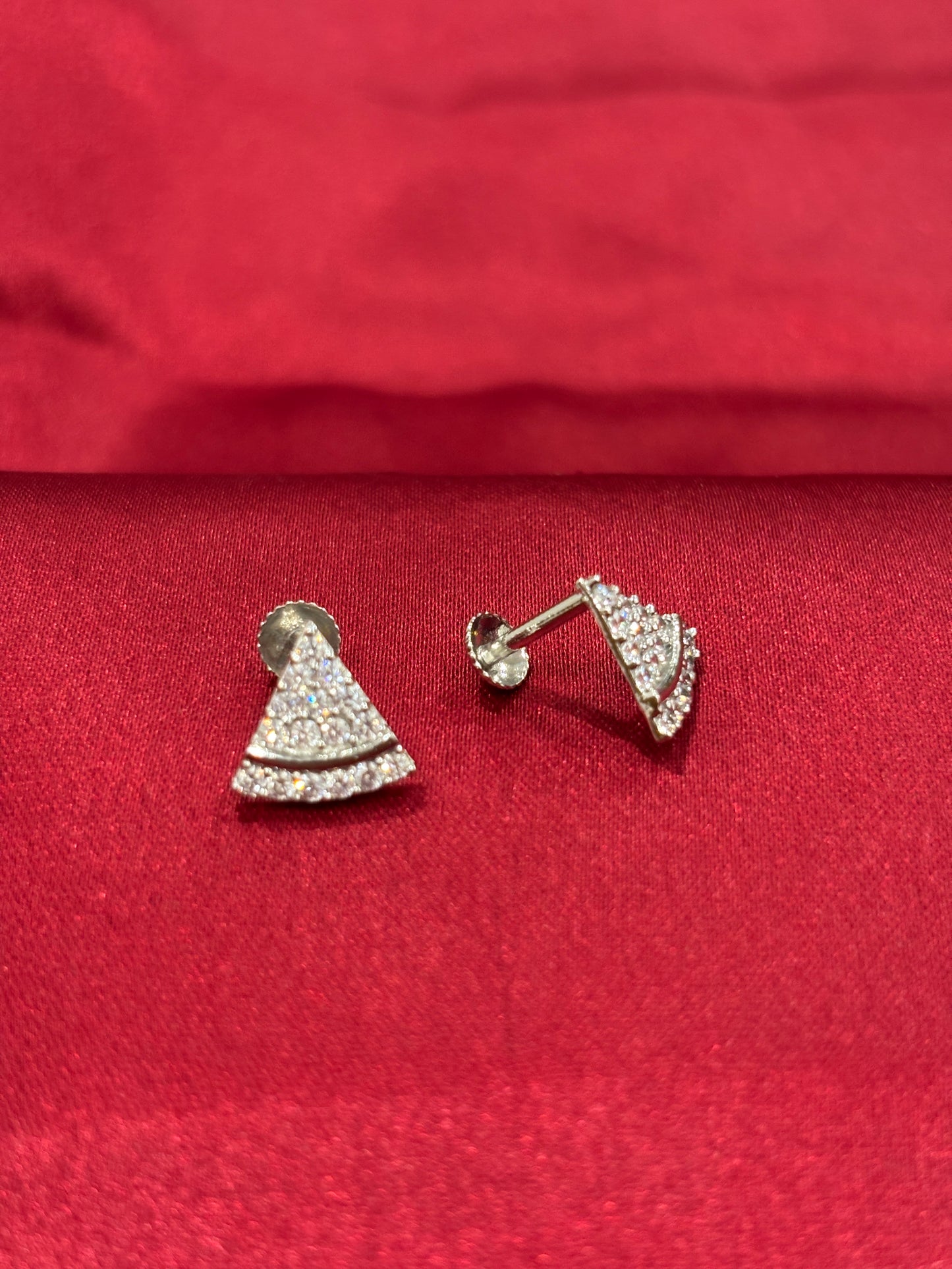 92.5 Silver small size earrings model 5