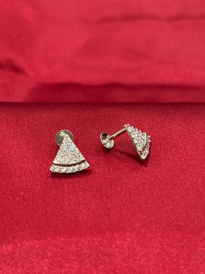 92.5 Silver small size earrings model 5