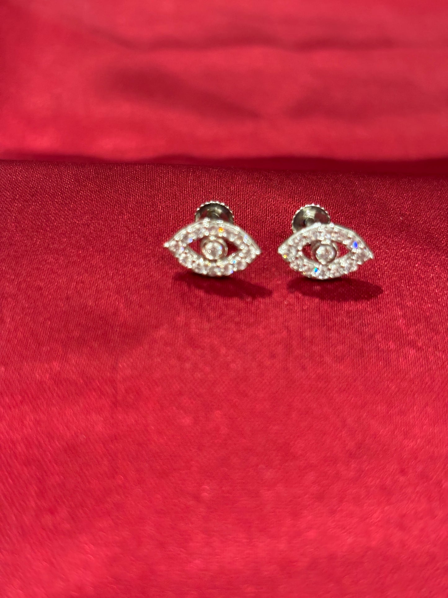 92.5 Silver small size earrings model 7