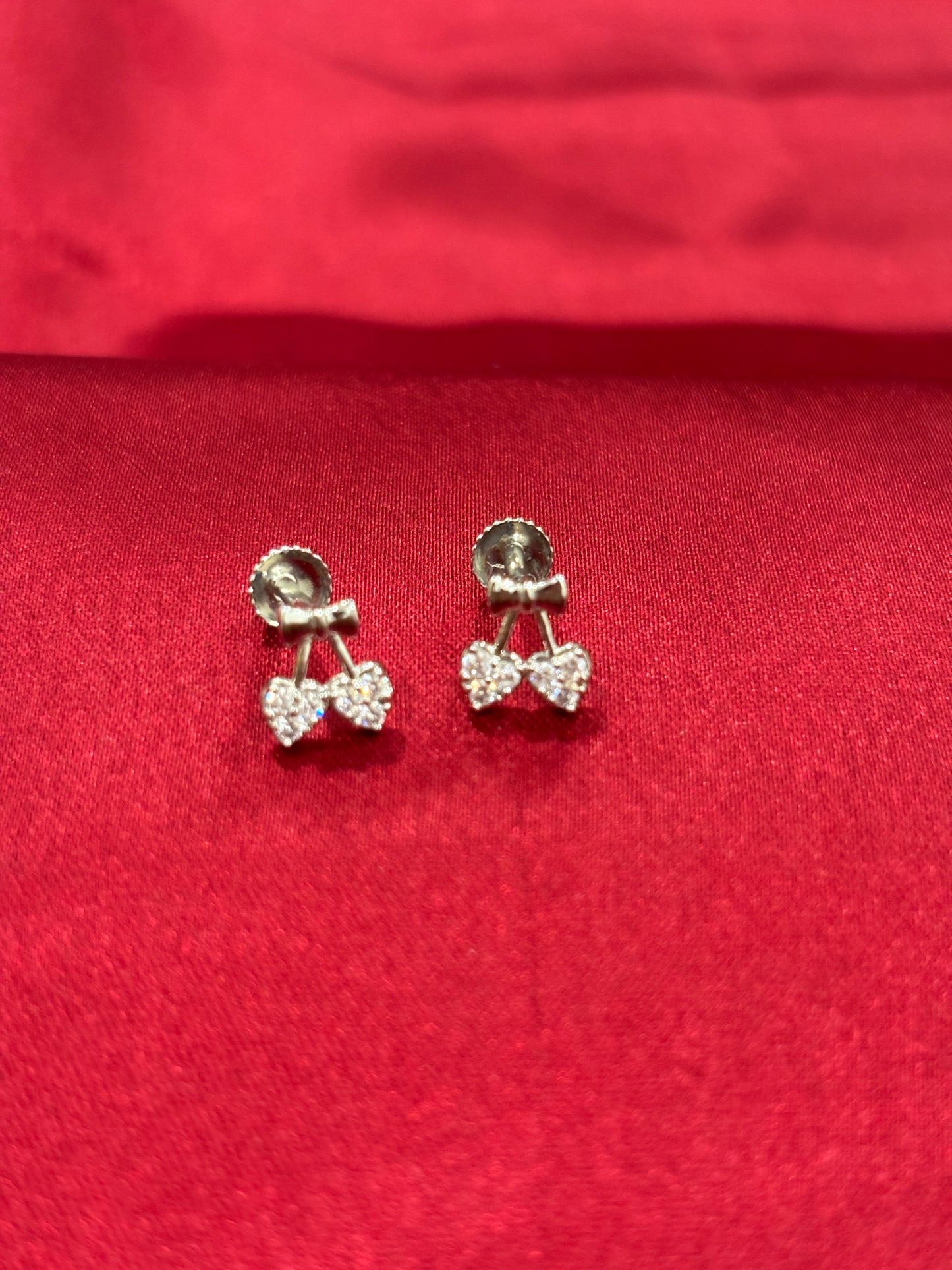 92.5 Silver small size earrings model 8