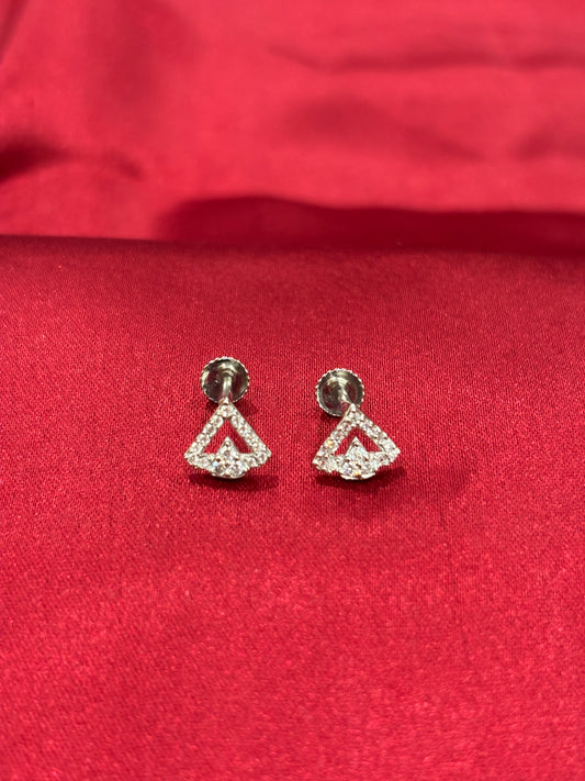 92.5 Silver small size earrings model 9