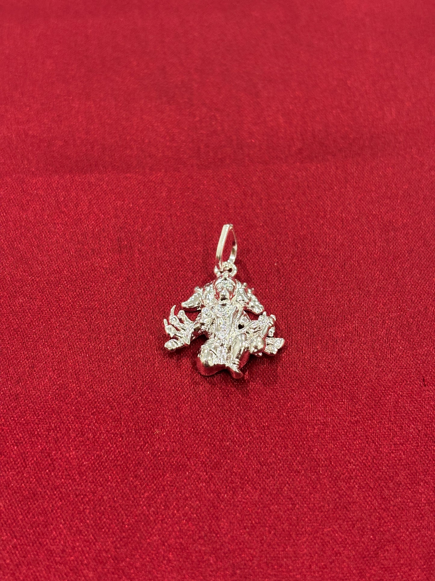 92.5 Silver Hanuman Model 7 Pendant