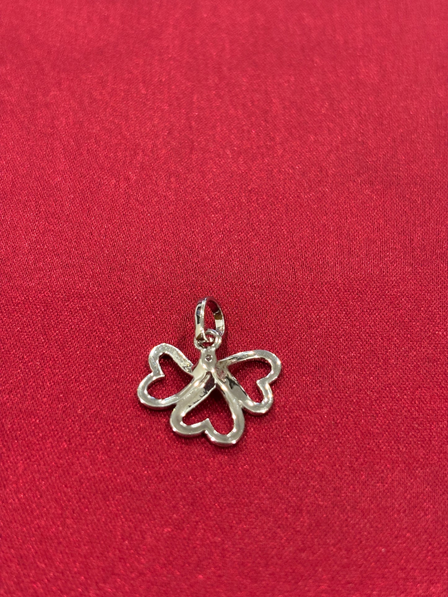 92.5 Silver Clover Pendant