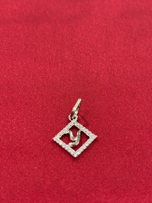92.5 Silver Alphabet 'Y' Pendant