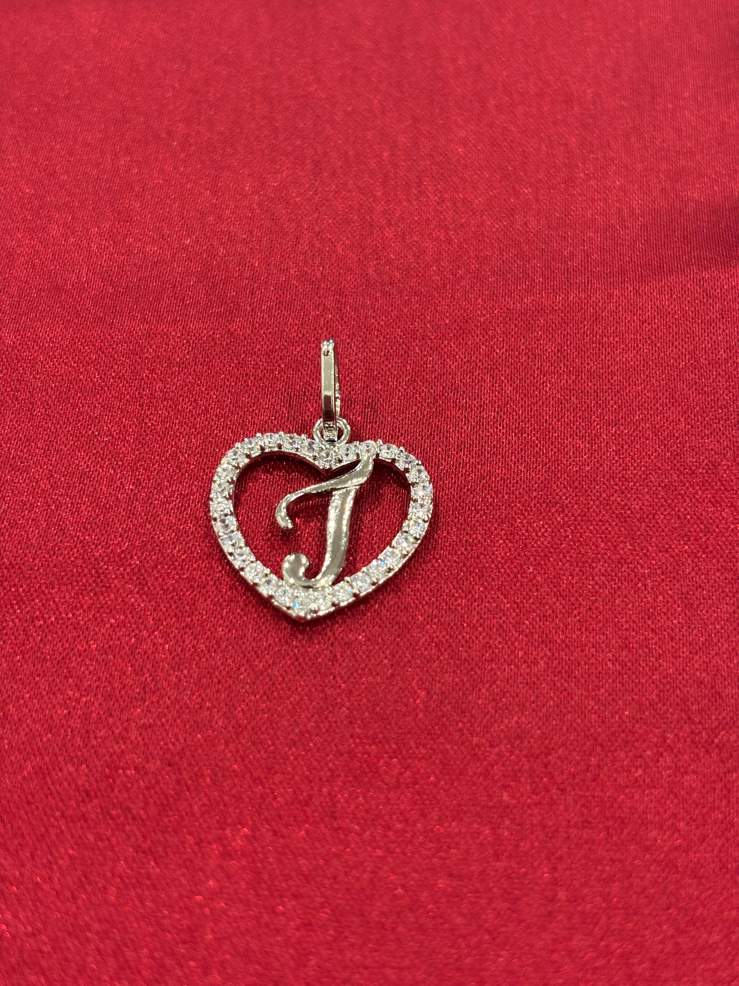 92.5 Silver Alphabet 'J' Pendant