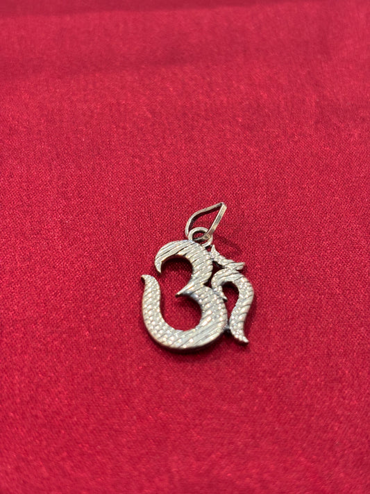 92.5 Silver OM pendant