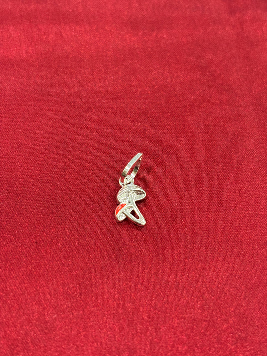 92.5 Silver mushroom pendant