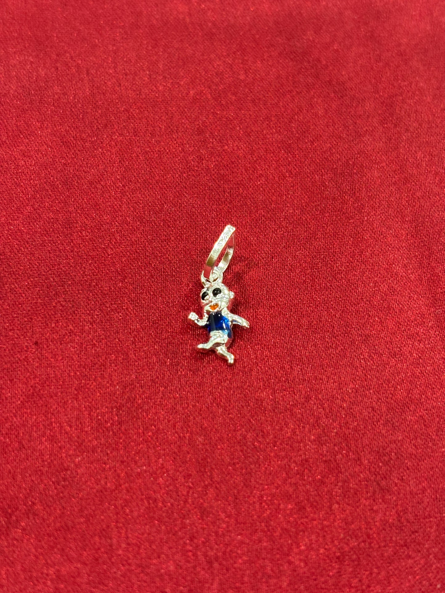 92.5 Silver dancing goofy Pendant