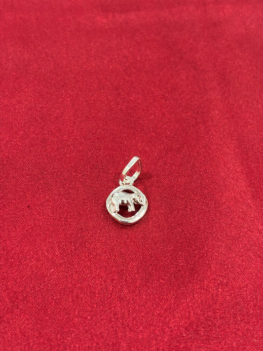 92.5 Silver elephant Pendant