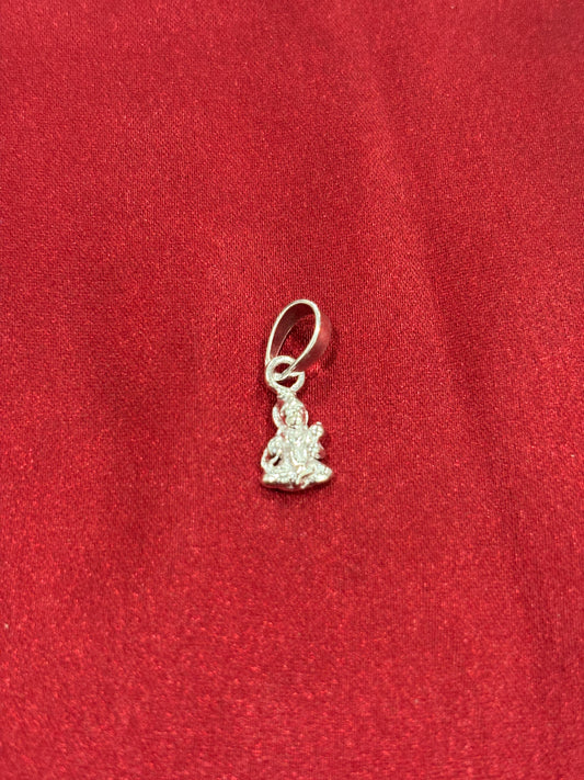 92.5 Silver Hanuman Model 8 Pendant