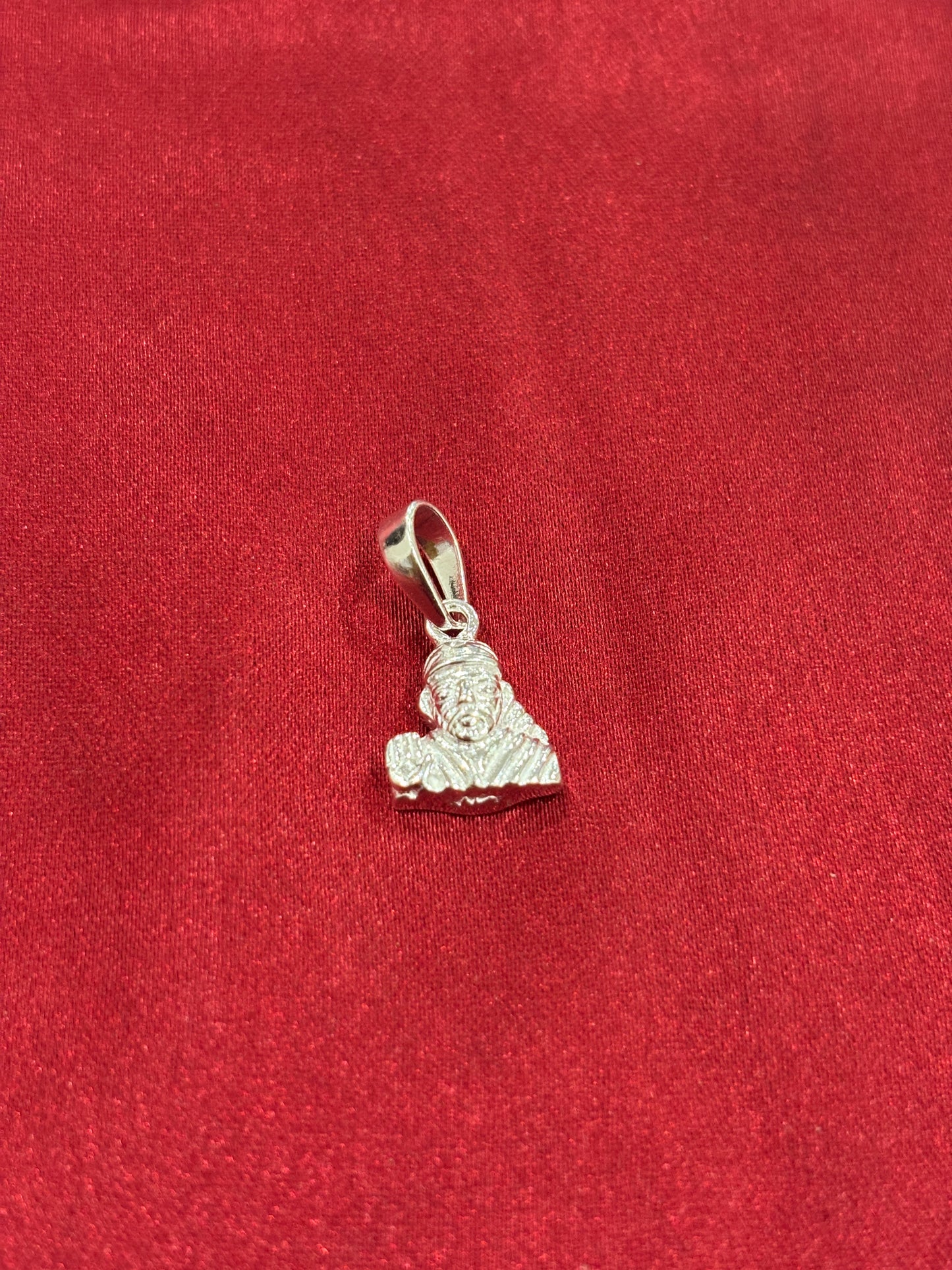 92.5 Silver Sai Baba Pendant