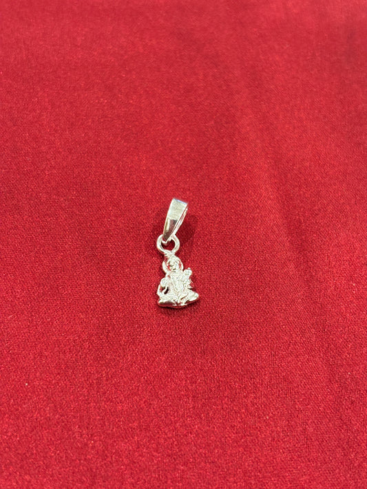 92.5 Silver Hanuman Model 9 Pendant