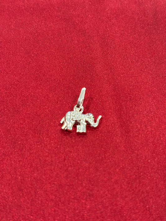 92.5 Silver Elephant Model 3 Pendant