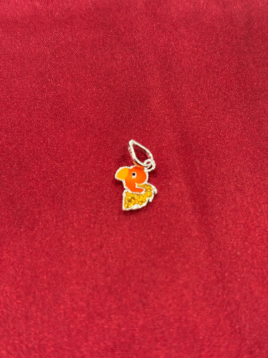 92.5 Silver yellow vulture Pendant