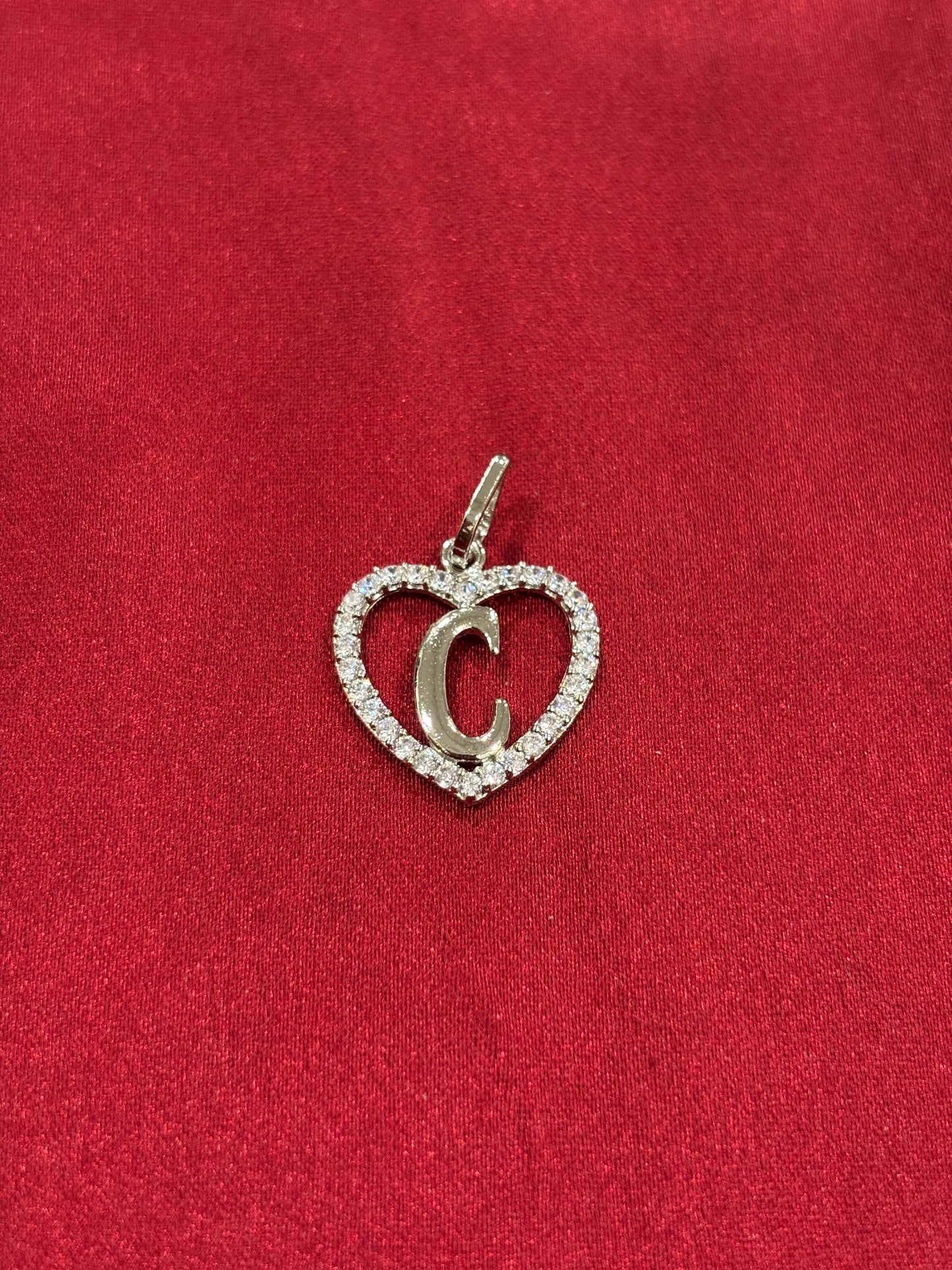 92.5 Silver Alphabet 'C' pendant