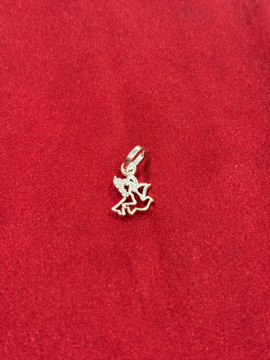 92.5 Silver Flying Birds Pendant