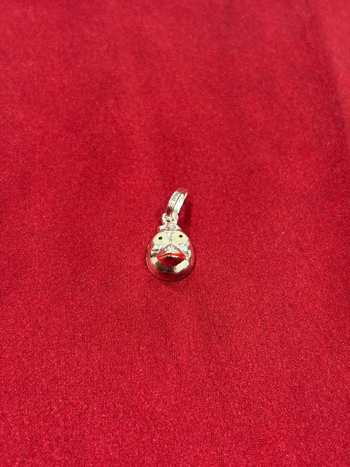 92.5 Silver Enamel Bird Pendant