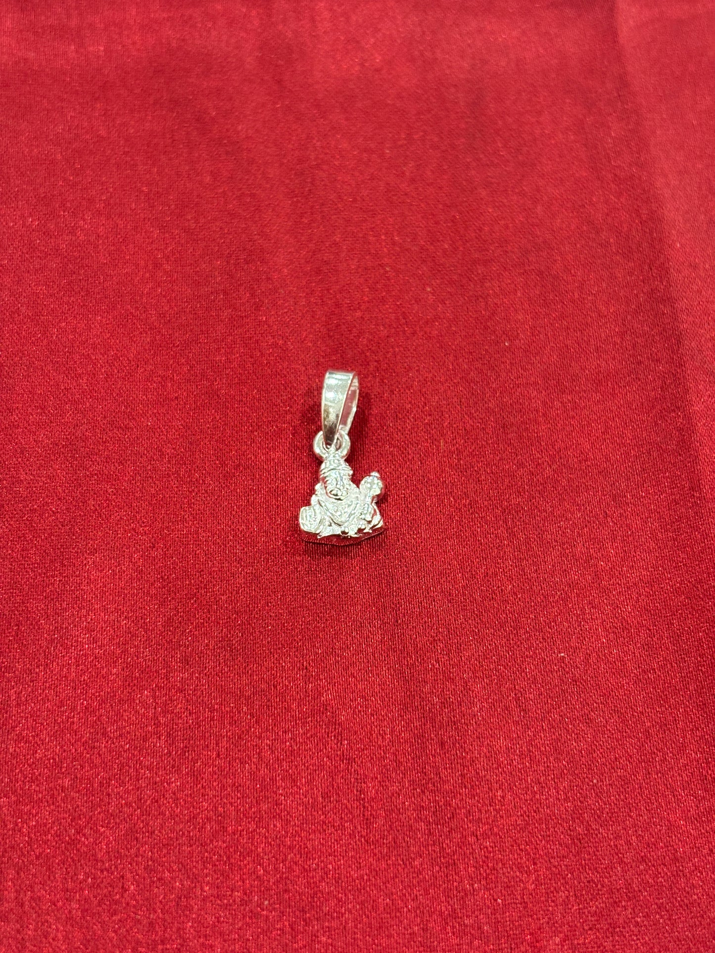 92.5 Silver Hanuman Model 11 Pendant