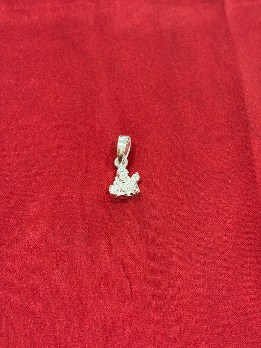 92.5 Silver Hanuman Model 11 Pendant