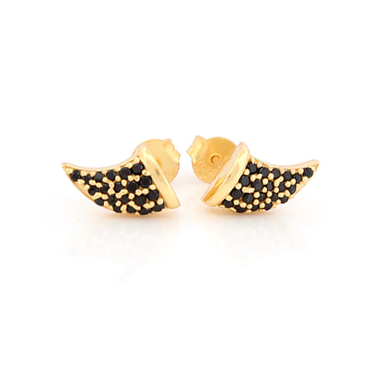 Pinecone Textured Stud Earrings