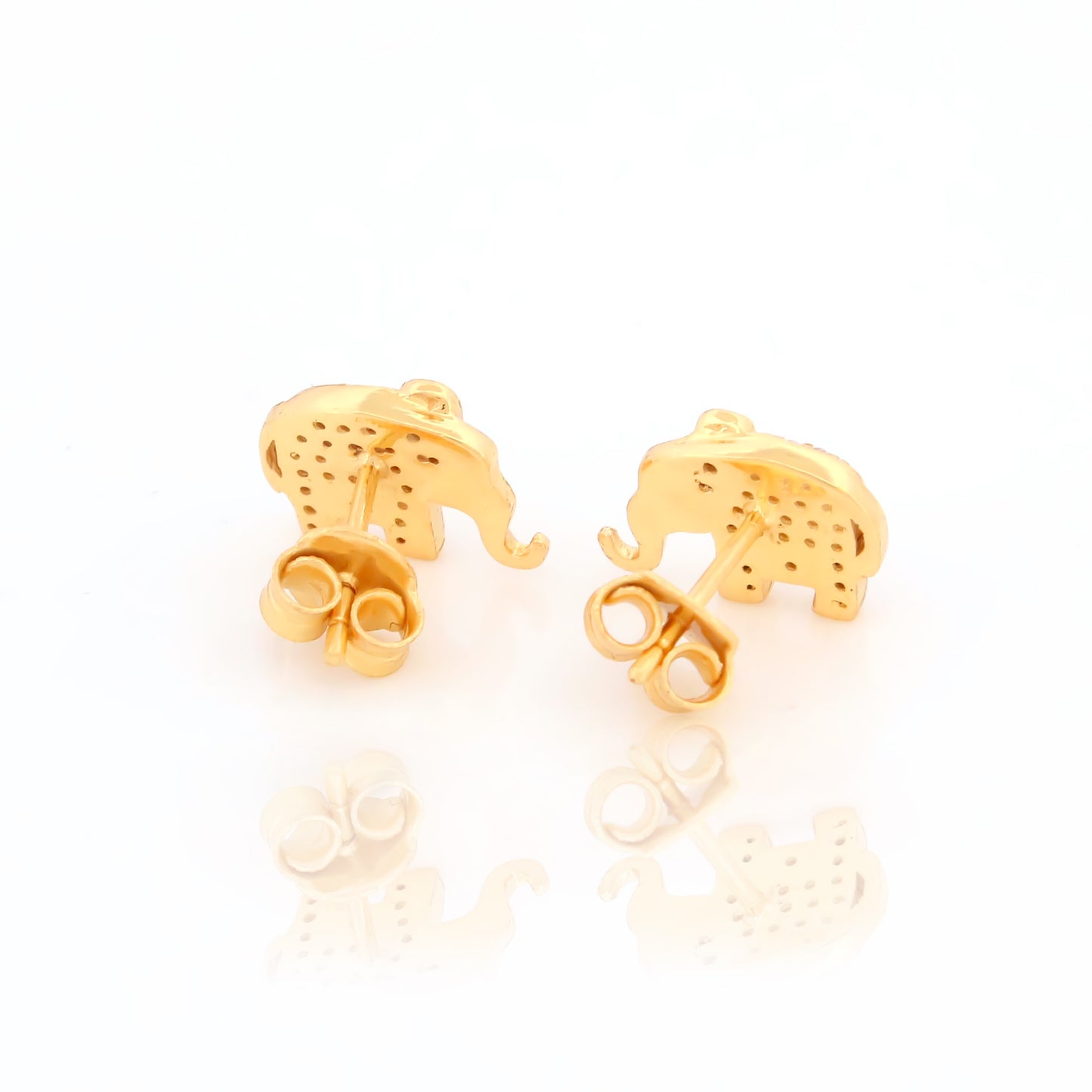 Elephant Stud Earrings
