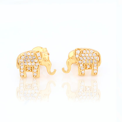 Elephant Stud Earrings