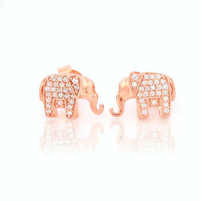 Elephant Stud Earrings