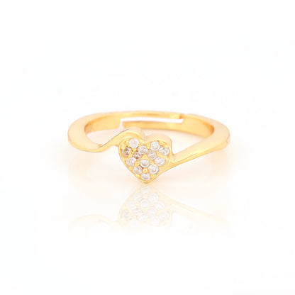 92.5 Silver Heart Shaped Promise Ring