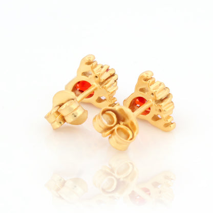Lobster Stud Earrings
